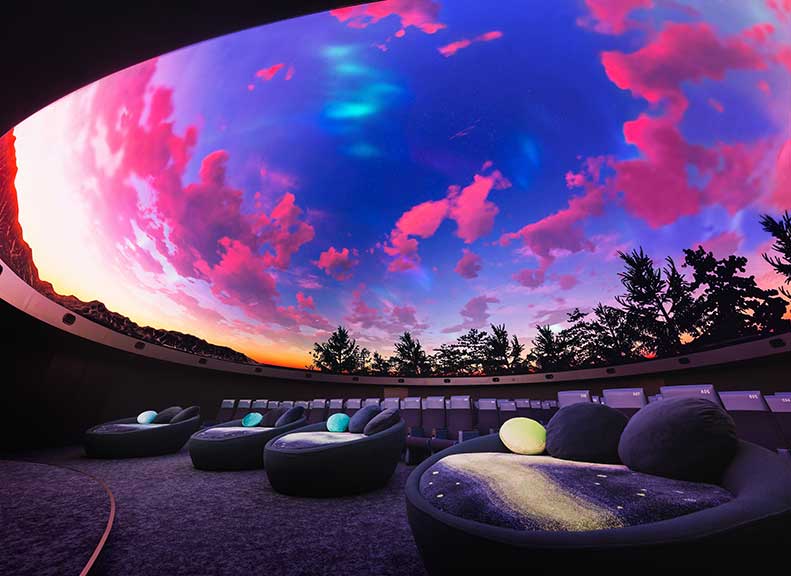 Powerful Starry Sky Viewed from Aurora Seats