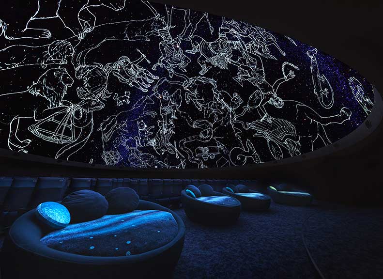 LED-Based Projection System for Unique Star Displays