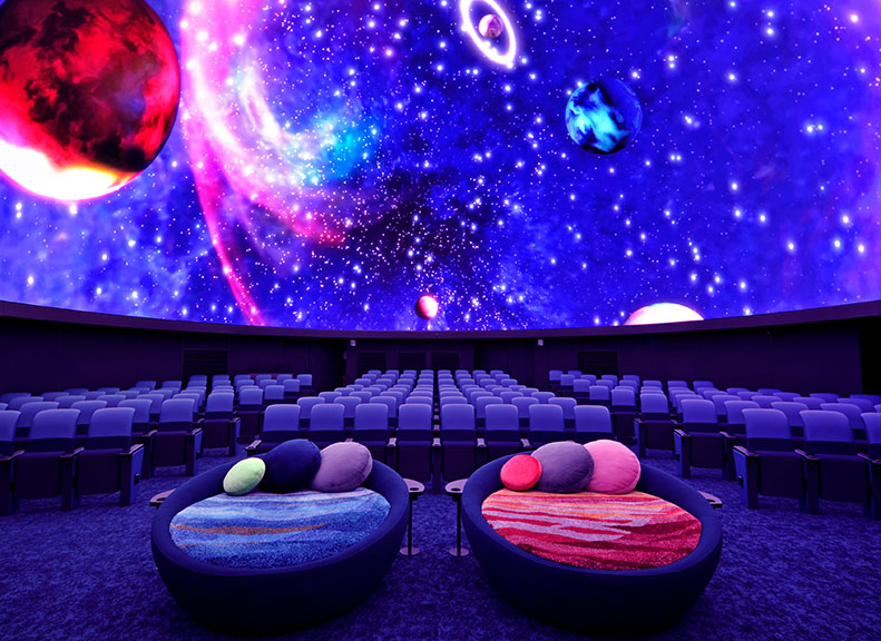 Cutting-Edge LED Projection System Rarely Seen Elsewhere