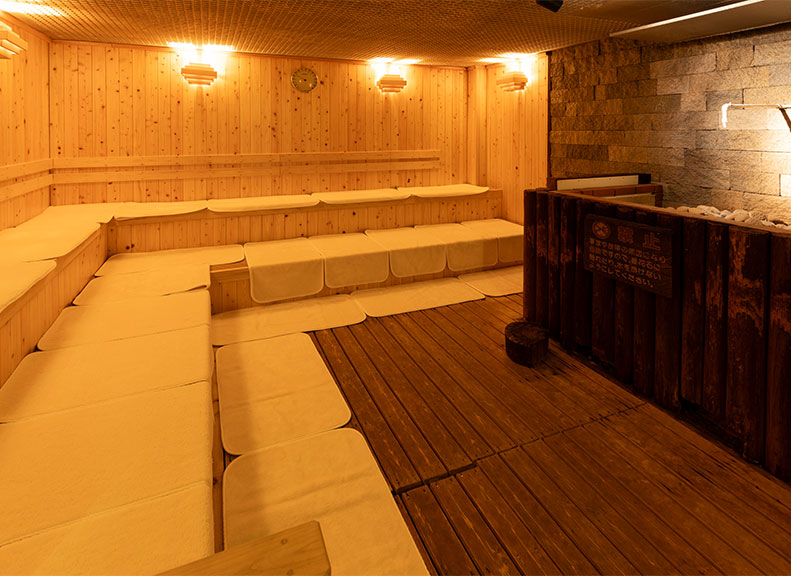 Enhanced Men-Only Sauna with Updated Features