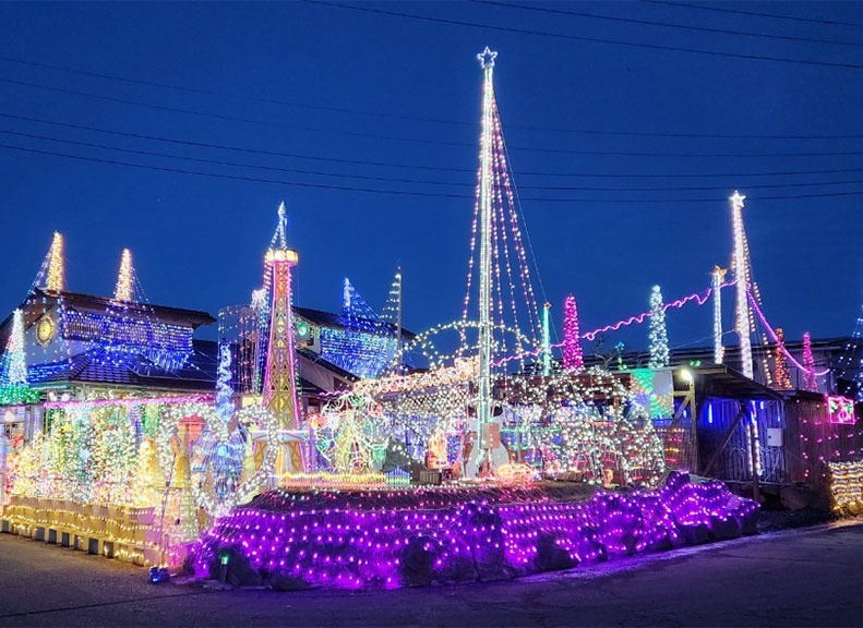 A Winter Tradition of Dazzling Illuminations in Hokota
