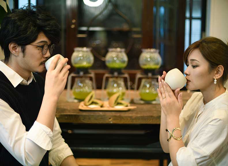 Relax with Tea and Treats Served in Your Original Tea Utensils