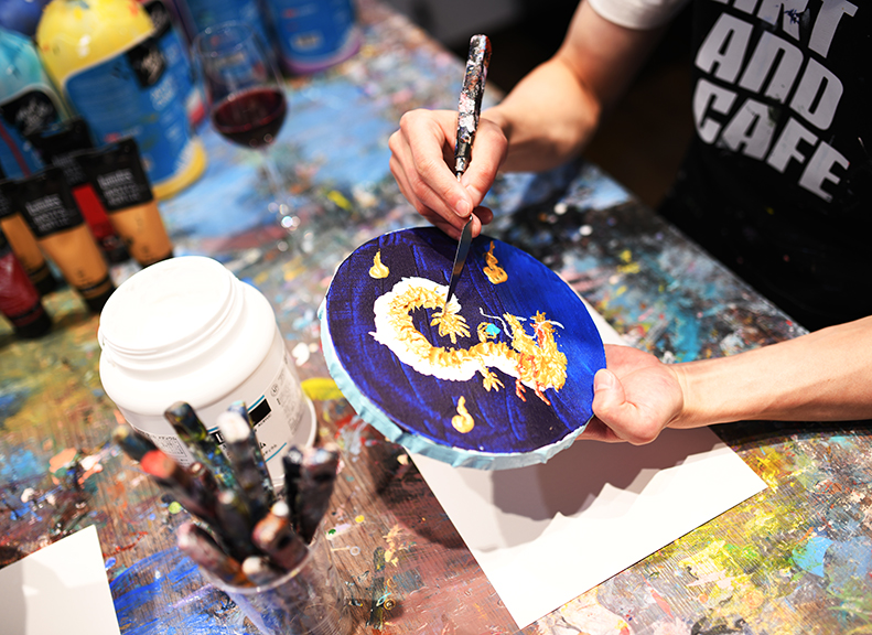 Enjoy the Tactile Beauty of Freeform, Dimensional Painting