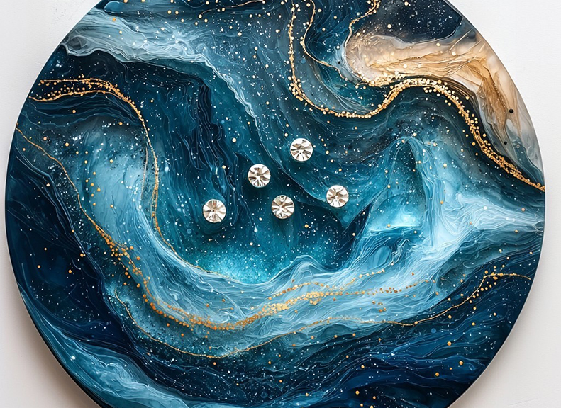 The Beauty of Colours and Patterns Born by Chance