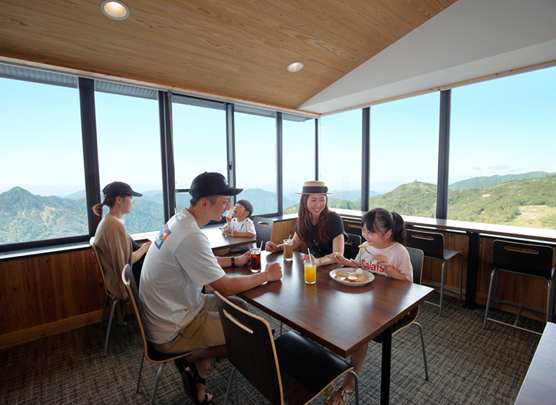 Panoramic restaurant Surrounded by Magnificent Nature