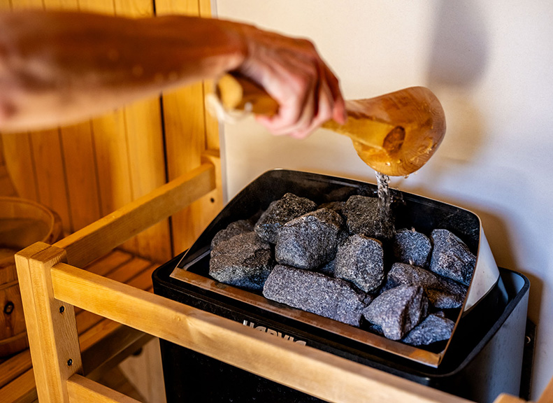 A Blissful Sauna Experience In the Premium Room