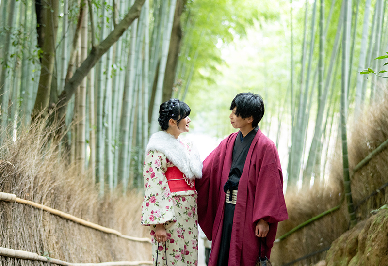 Kyoto Kimono Rental Aiwafuku Arashiyama Togetsukyo