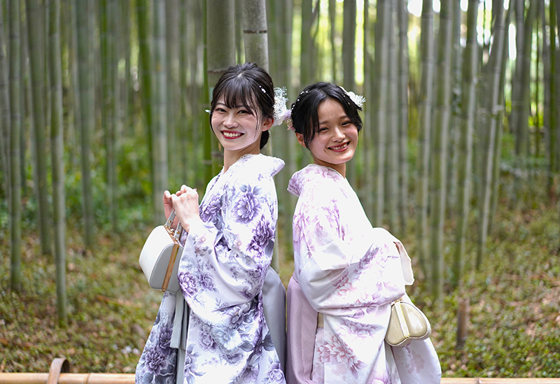 Kyoto Kimono Rental Aiwafuku Arashiyama Togetsukyo
