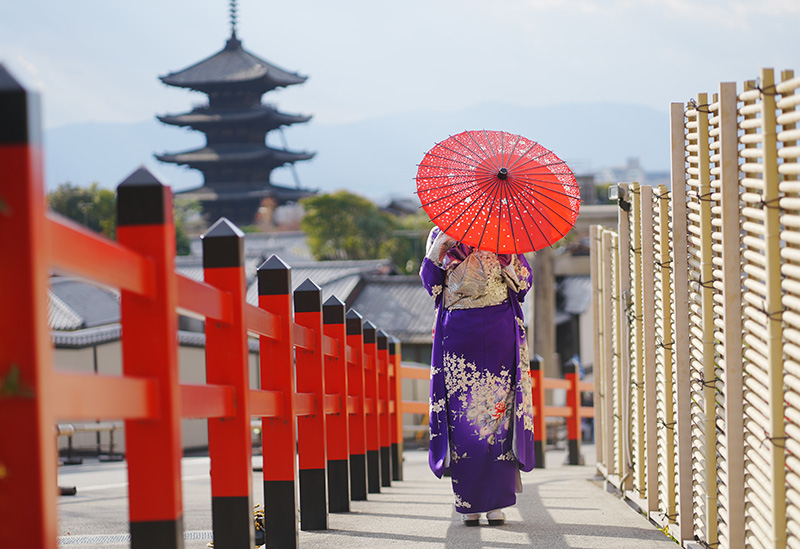 Kyoto Kimono Rental mimosa