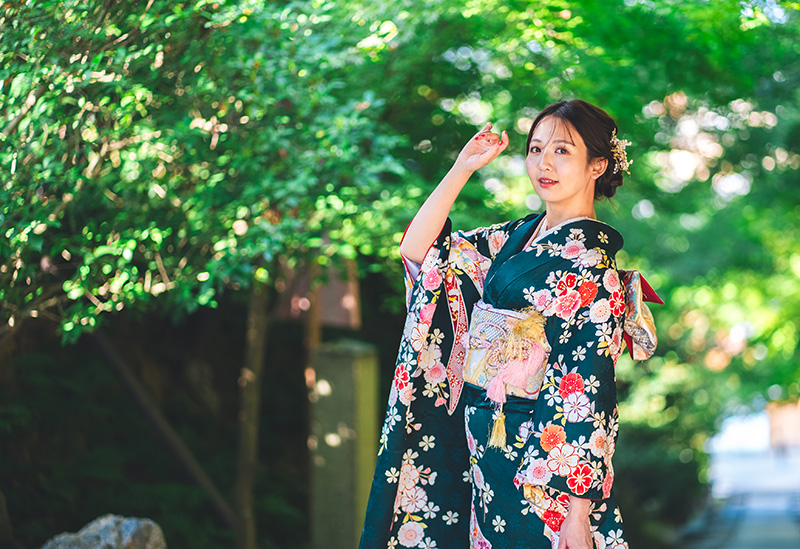 Kyoto Kimono Rental mimosa