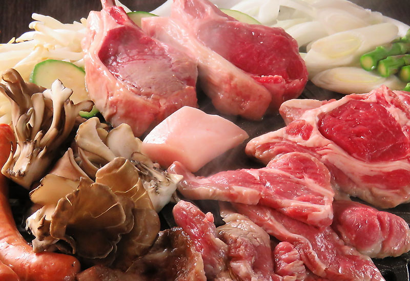 Sapporo Jingisukan Daruma Otoshi