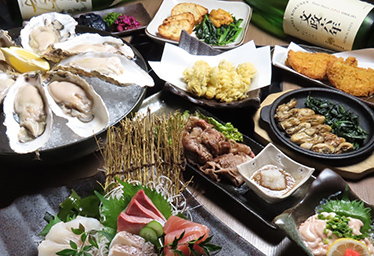 牡蠣と海鮮酒場 うみいち 流川店