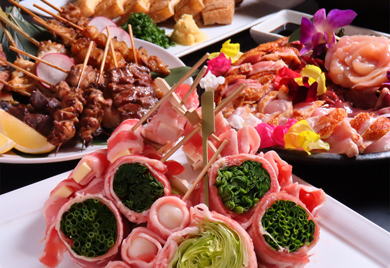 Ikomai - Sake and Charcoal Grilled Skewers