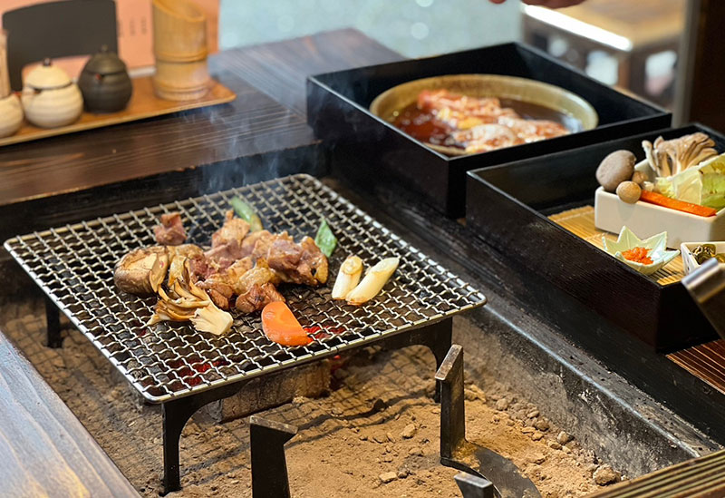 Yufuin hearth grill Yomoyama