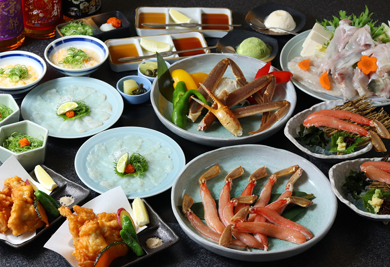 Fugu/Crab/Hamo Kizuki