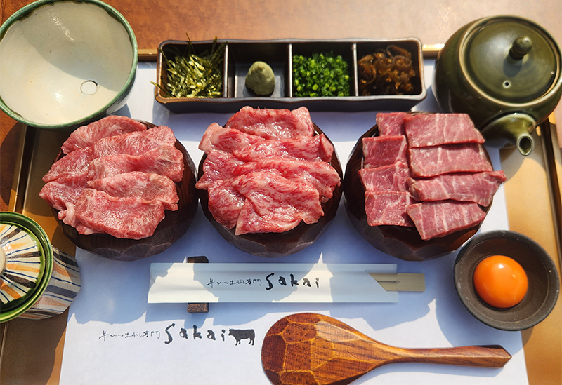 sakai, Beef Hitsumabushi Specialty