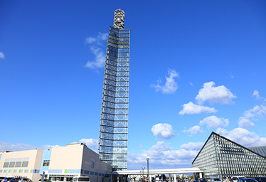 Akita Port Roadside Station, Port Tower Selion