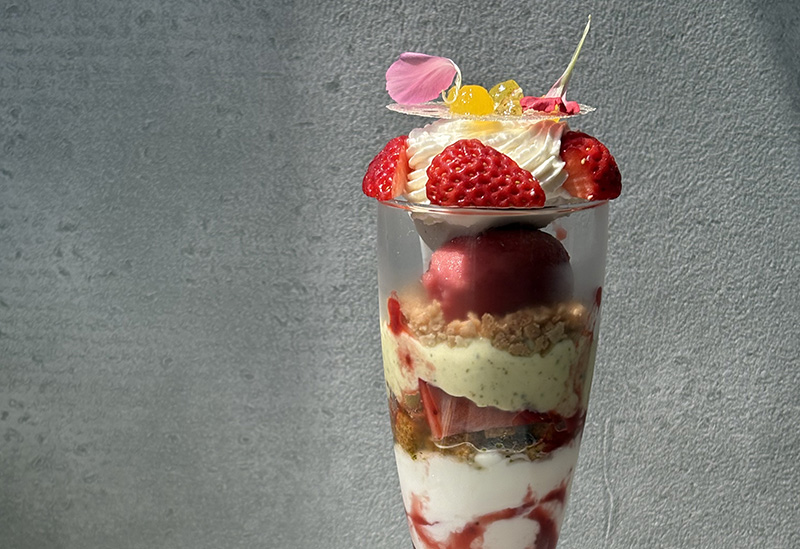amber, Parfait & Dessert